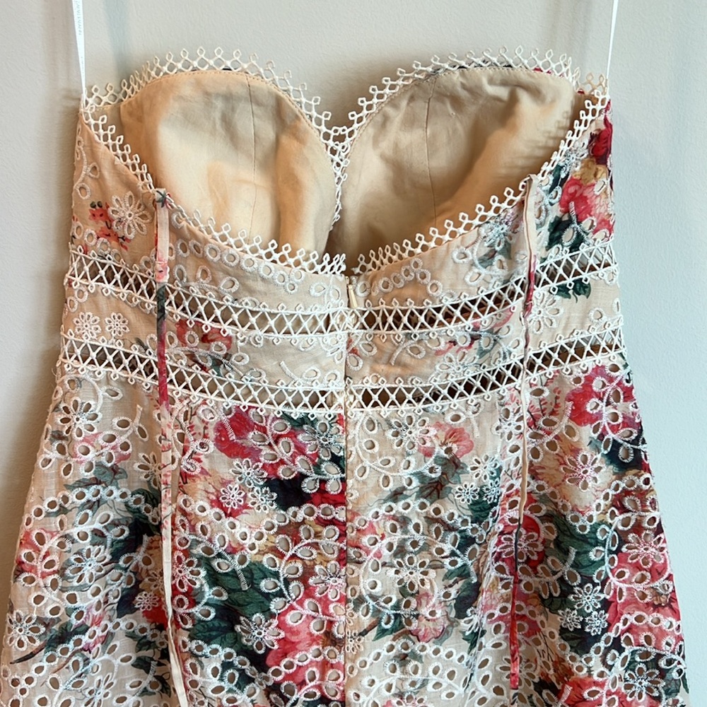 Zimmermann Leila Diamond Bralette Dress - Picture 8 of 15